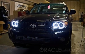 Toyota 4Runner Headlight Halo Kit - ORACLE Lighting - LED, ColorSHIFT - Red - `06-`09